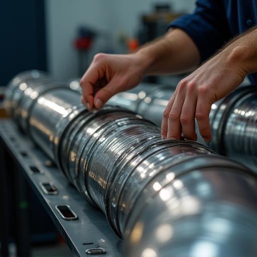 Custom ductwork fabrication